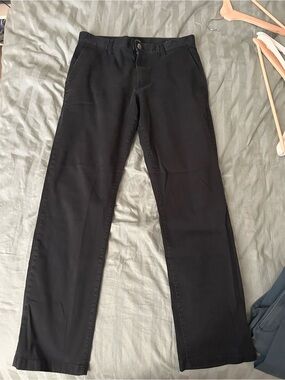 RVCA Black 'Week-End Stretch' Casual Pants